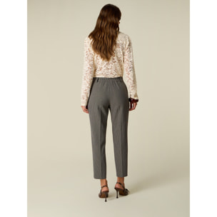 Oltre - Pantaloni pied de poule - Multicolor