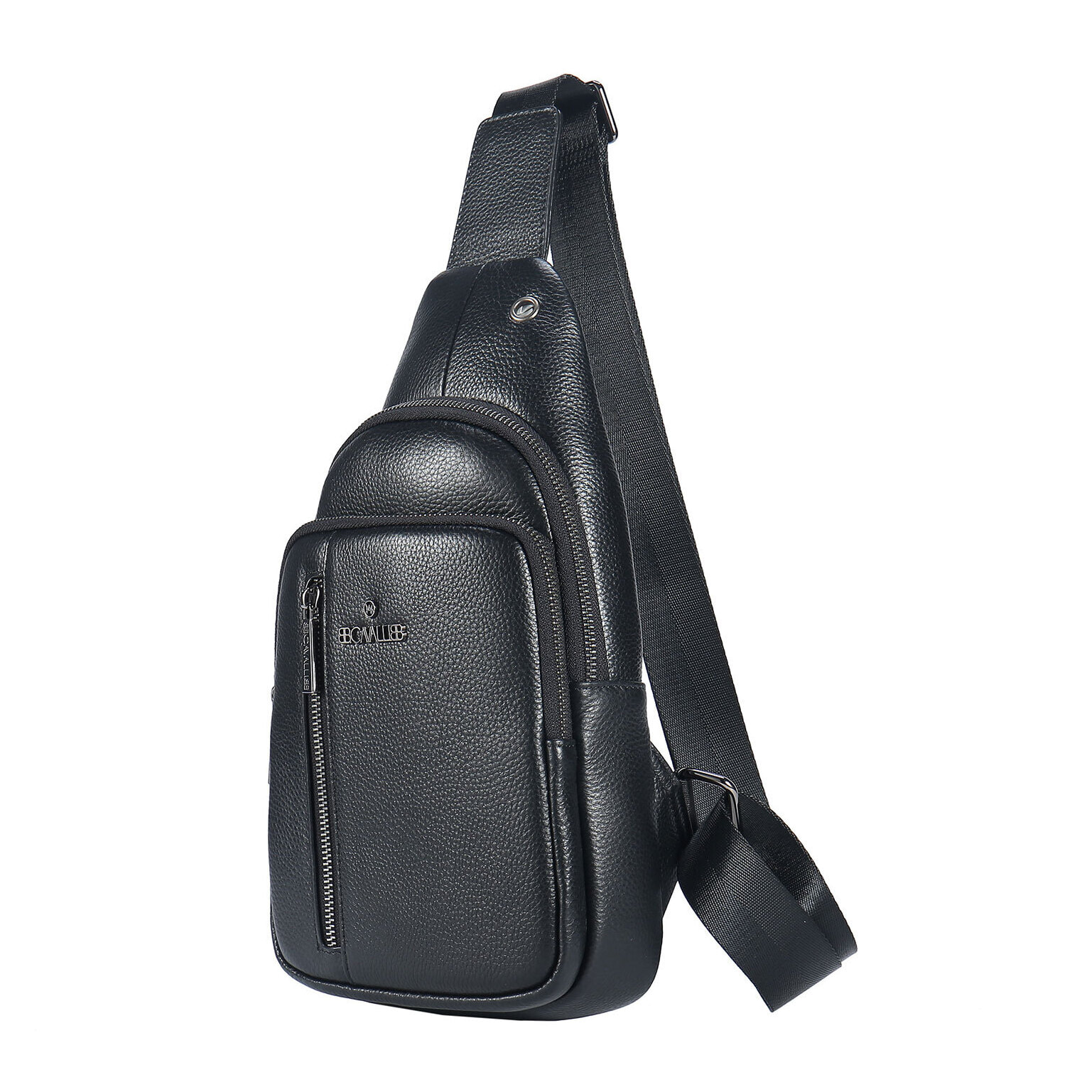 Marsupio  da uomo In Vera pelle Made in Italy 18x33x7 cm