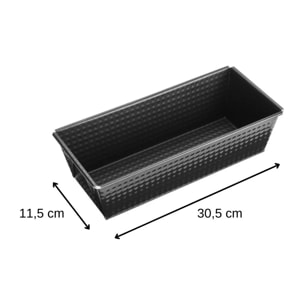 Lot de 2 moules à cake 30,5 cm Zenker Black Metallic