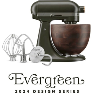 Robot pâtissier KITCHENAID 5KSM180WSEEG Evergreen