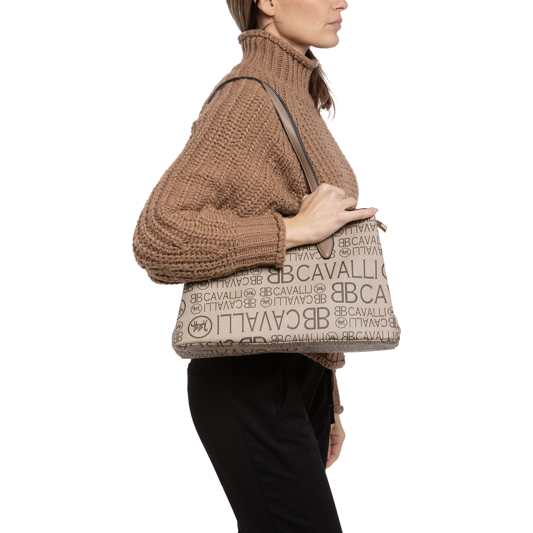 Borsa a spalla  da donna ecopelle Prodotto Vegano 23x35x14 cm