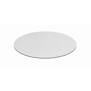Piano per tavolo SPARGI rotondo bianco Ã˜ 80 cm