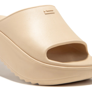 Sandalias Mujer Estilo Pala Sonax Slide Beige D.Franklin