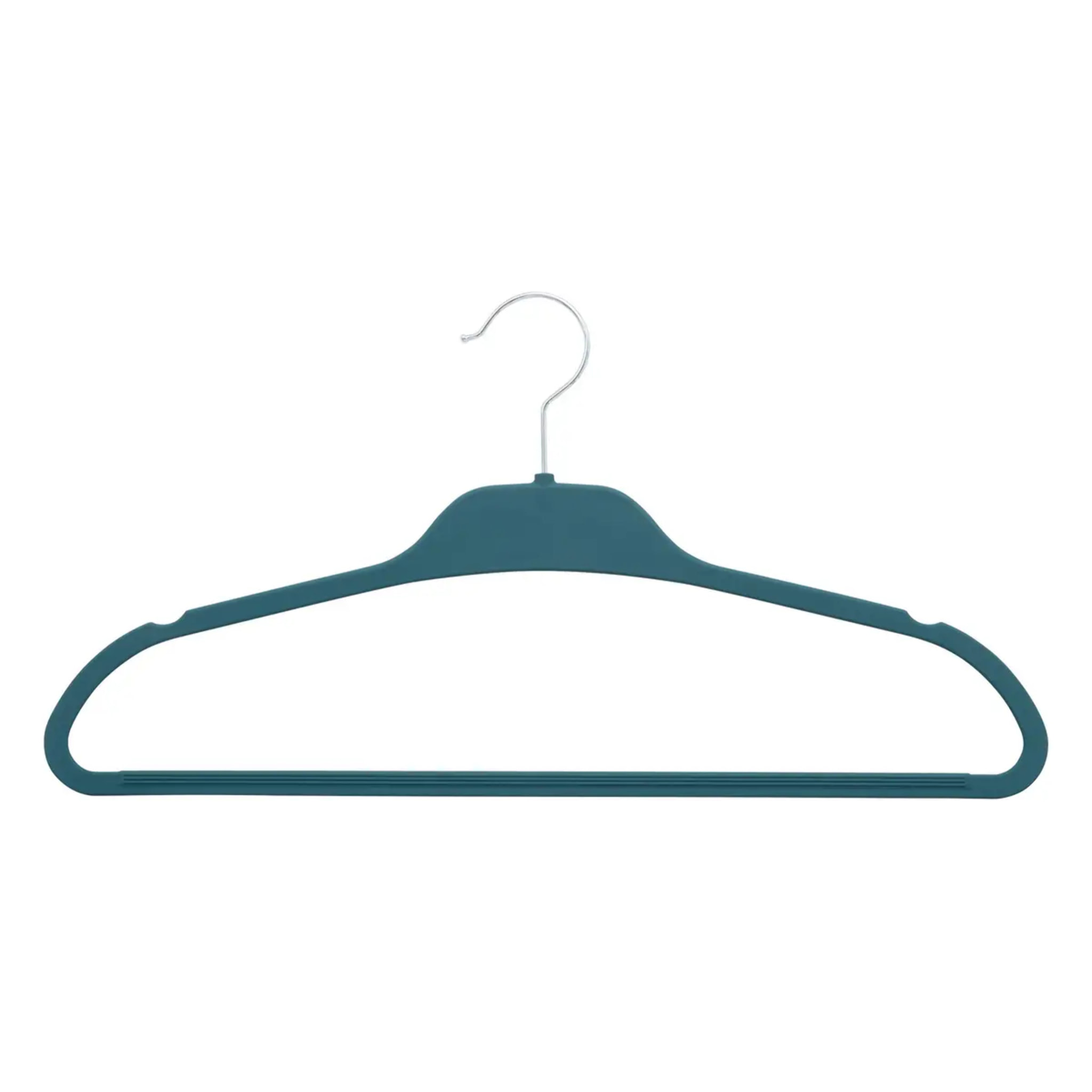 Lot de 5 cintres plastiques rubber