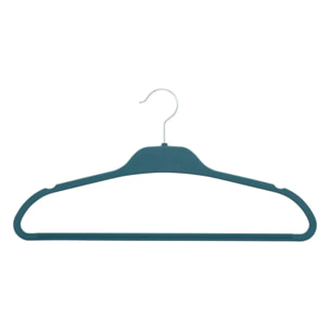 Lot de 5 cintres plastiques rubber