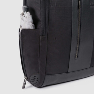 Piquadro Zaino uomo porta pc 15,6" in tessuto riciclato