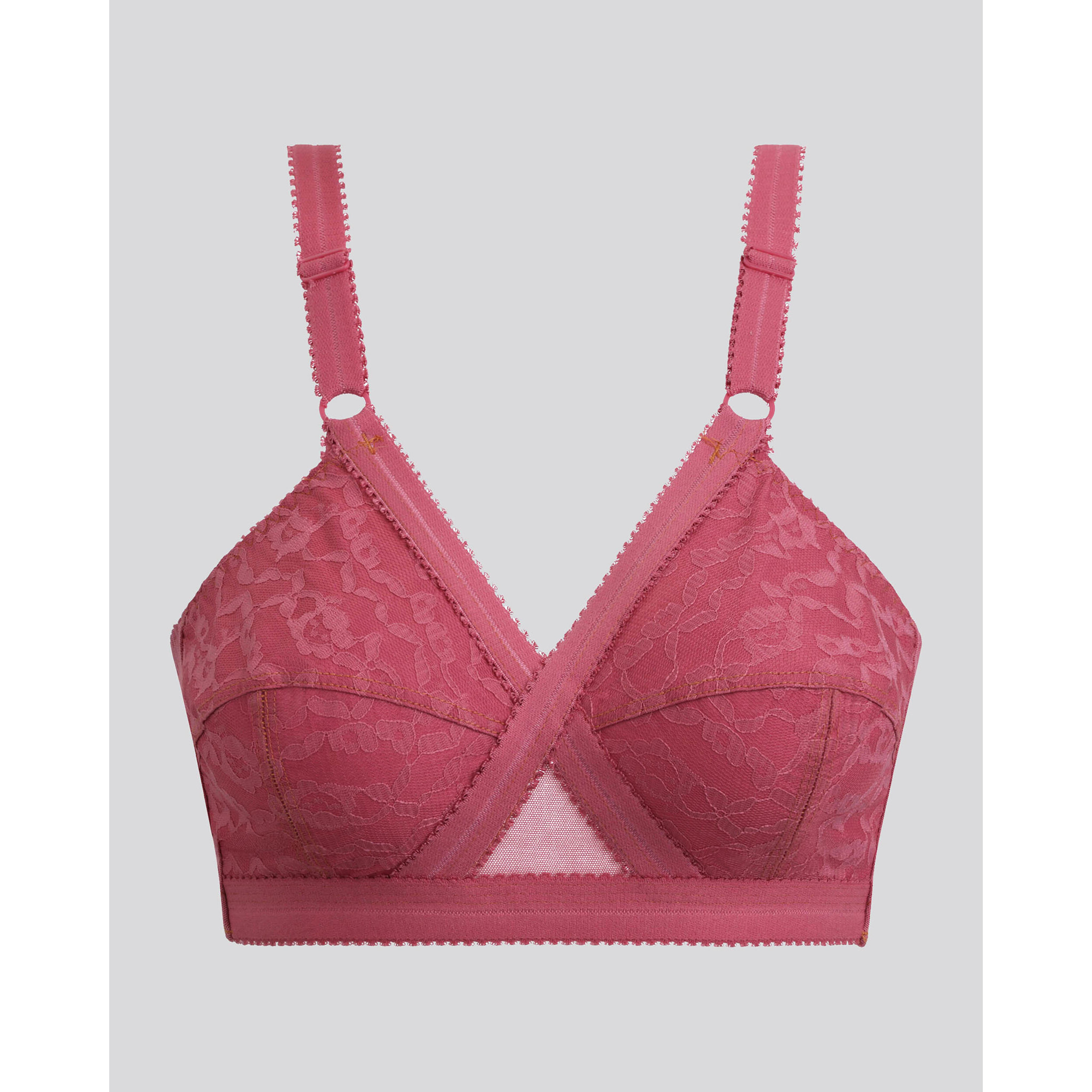 Sujetador sin aros cruzado mágico 556