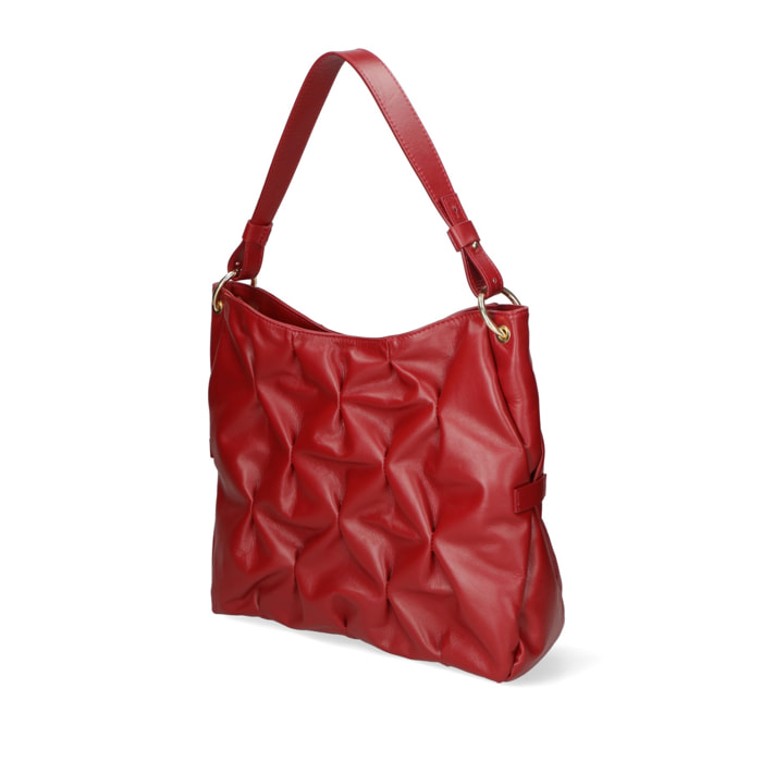 Borsa a spalla da donna - Modello Auralie - Vera Pelle - 34.0 x 28.0 x 12.0 cm