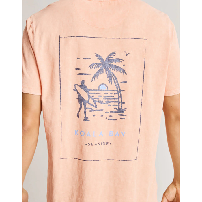 Camiseta Manga Corta Naranja - Sarfe