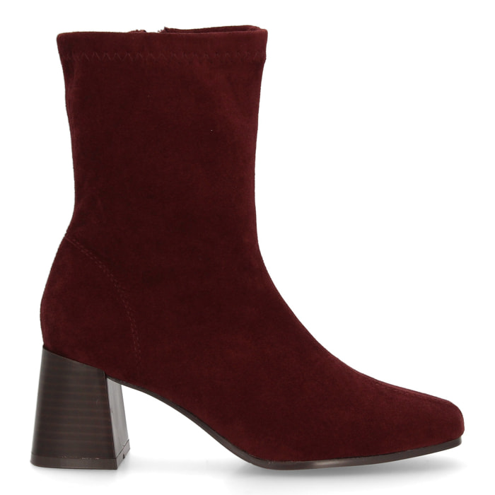 Bota calcetín de caña media para mujer