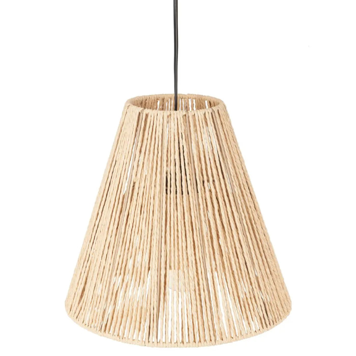 Suspension "Giada" beige D30cm