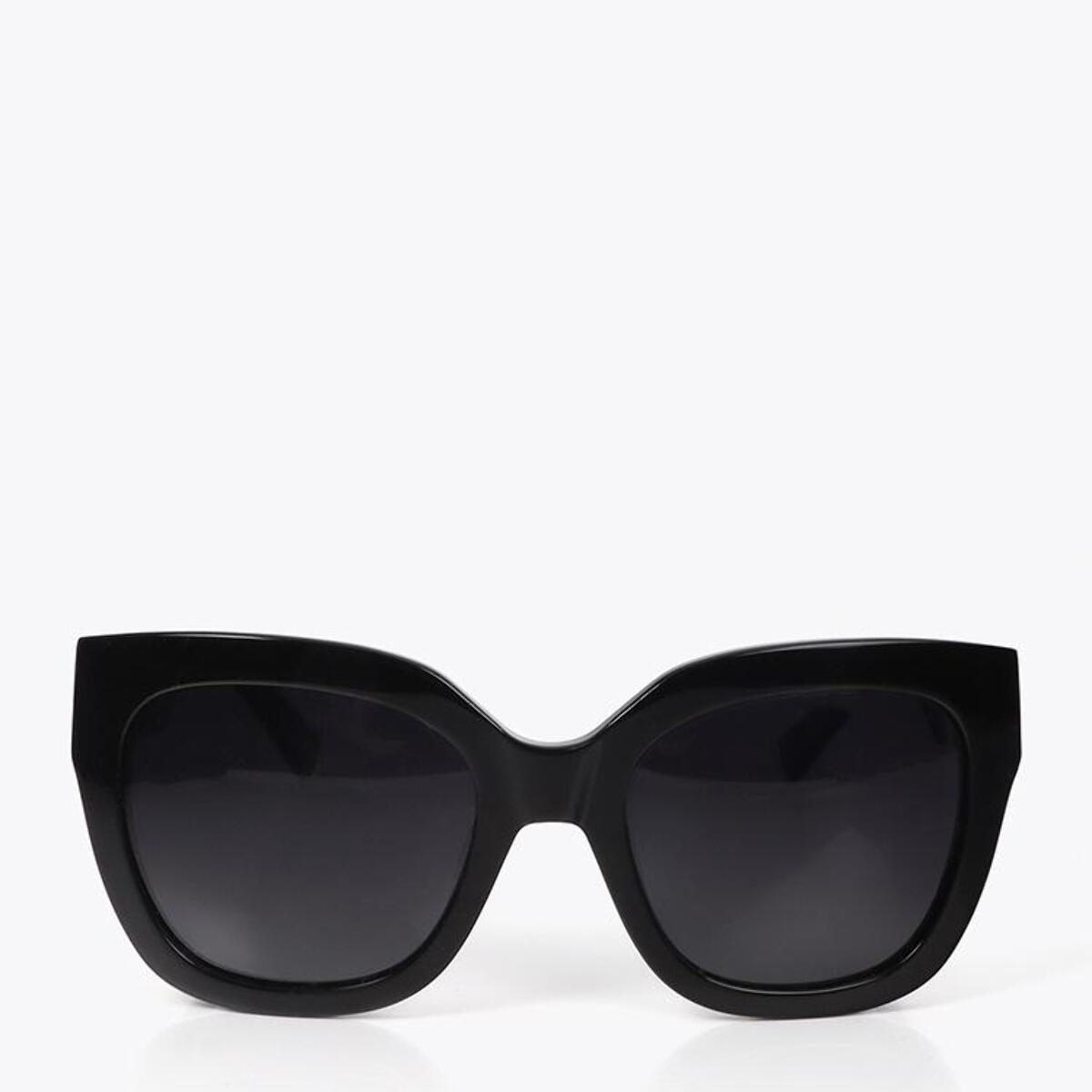 Occhiali Quadrati con Logo Dorato