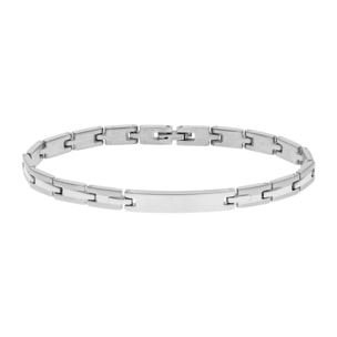 Bracciale Hiriwa 925 Acciaio Inossidabile Silver Uomo