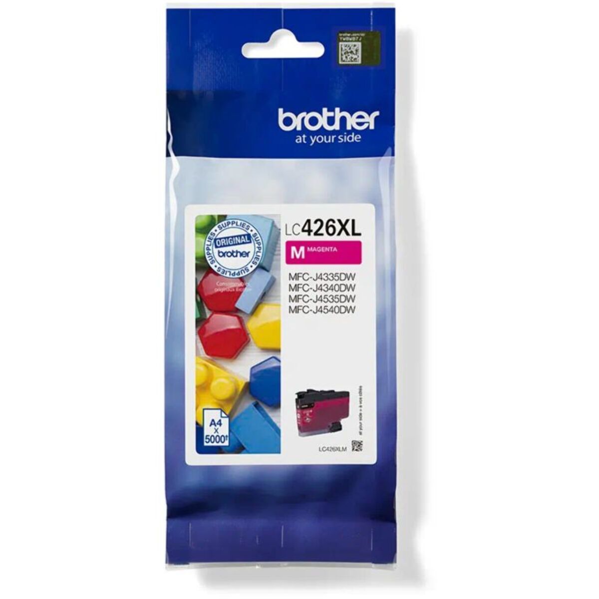 Cartouche d'encre BROTHER Originale LC426 XL Magenta Haute Capacité - LC426XLM