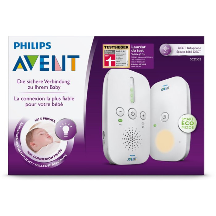 Babyphone PHILIPS AVENT SCD502/26