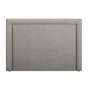 Tête de lit "Marie" 200x120cm en bouclé gris
