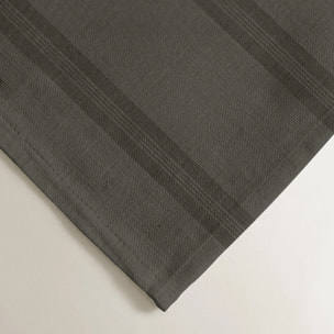 Lot de 4 serviettes Nua Marron foncé