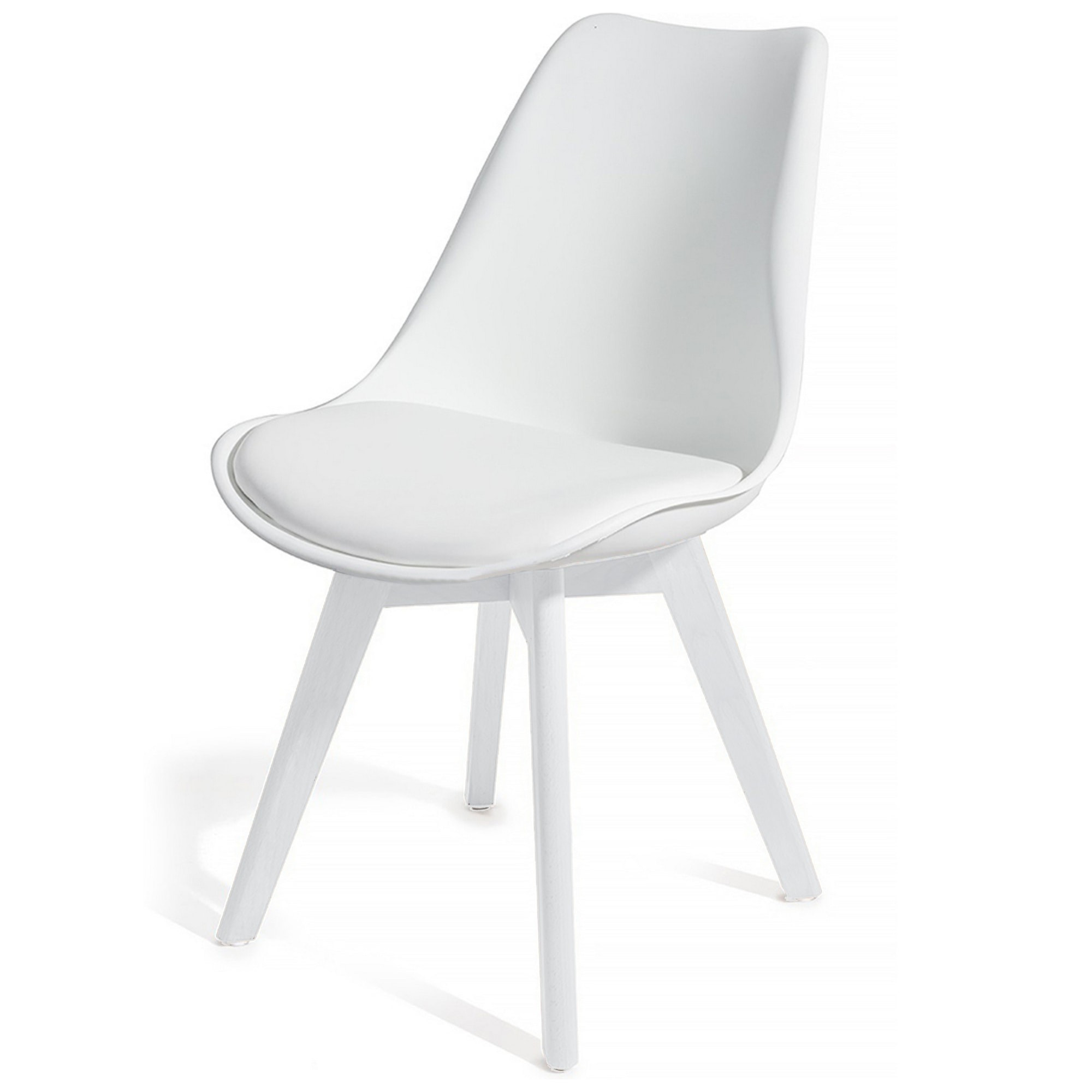 Oresteluchetta Set 4 sedie SMART FULL WHITE