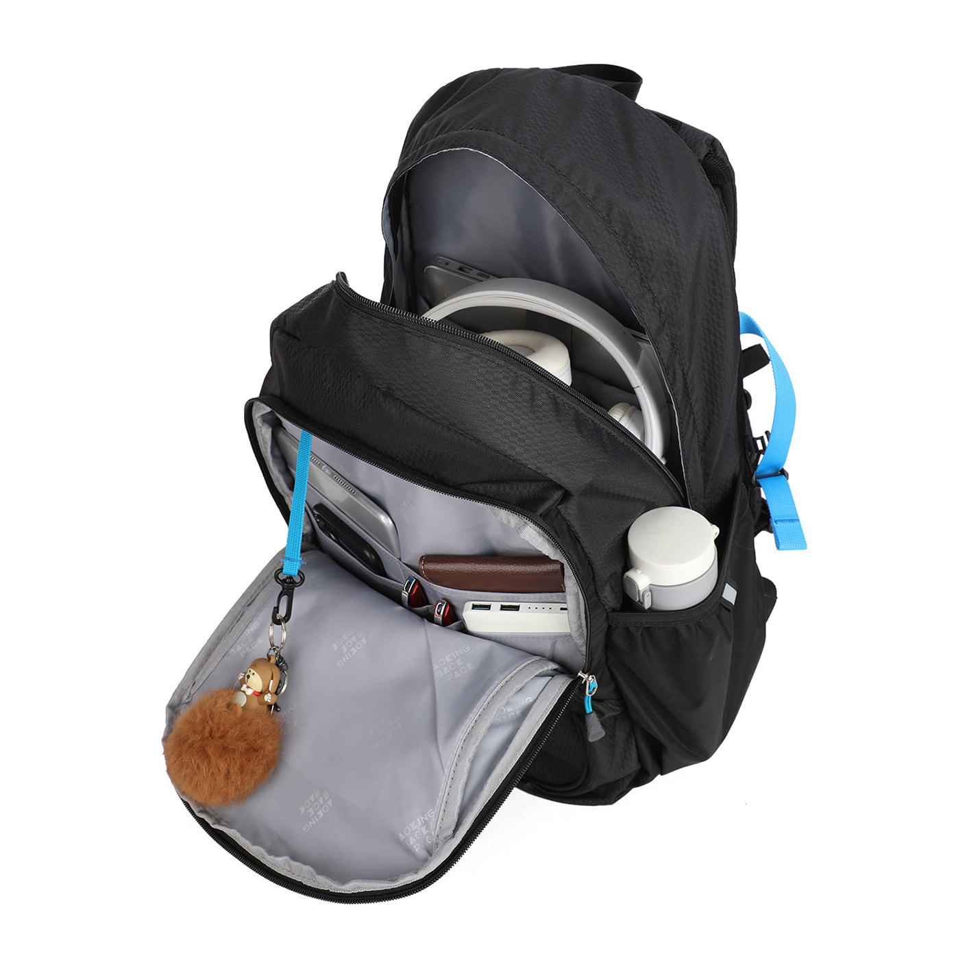 Zaino unisex Textile Prodotto Vegano 30x17x43,5 cm