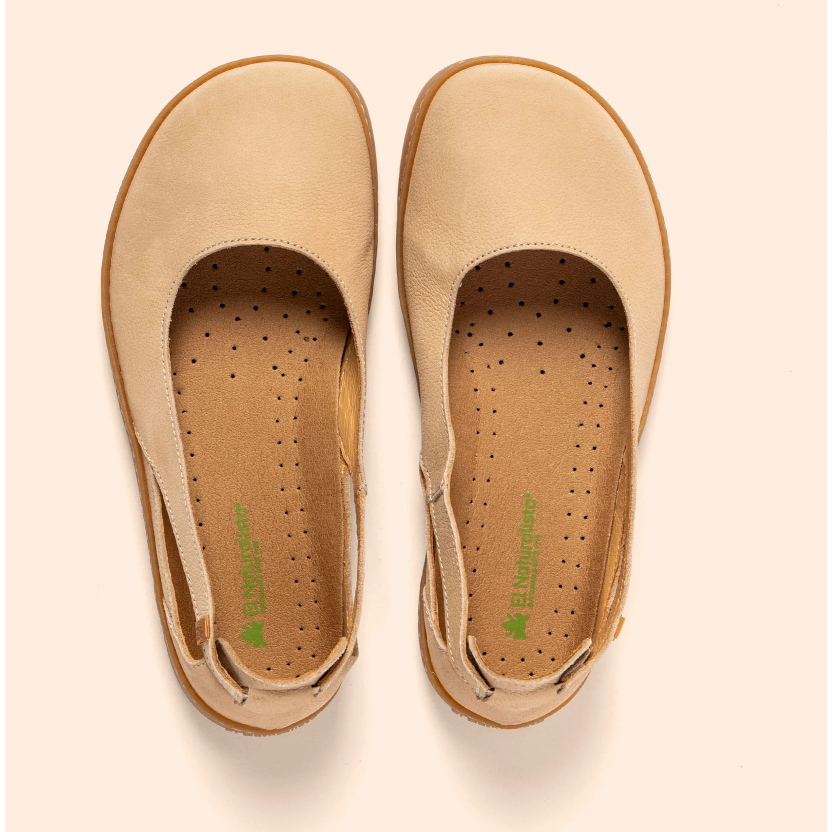 Bailarinas N5906 NOBUCK CREAM/ ORIGEN color Cream