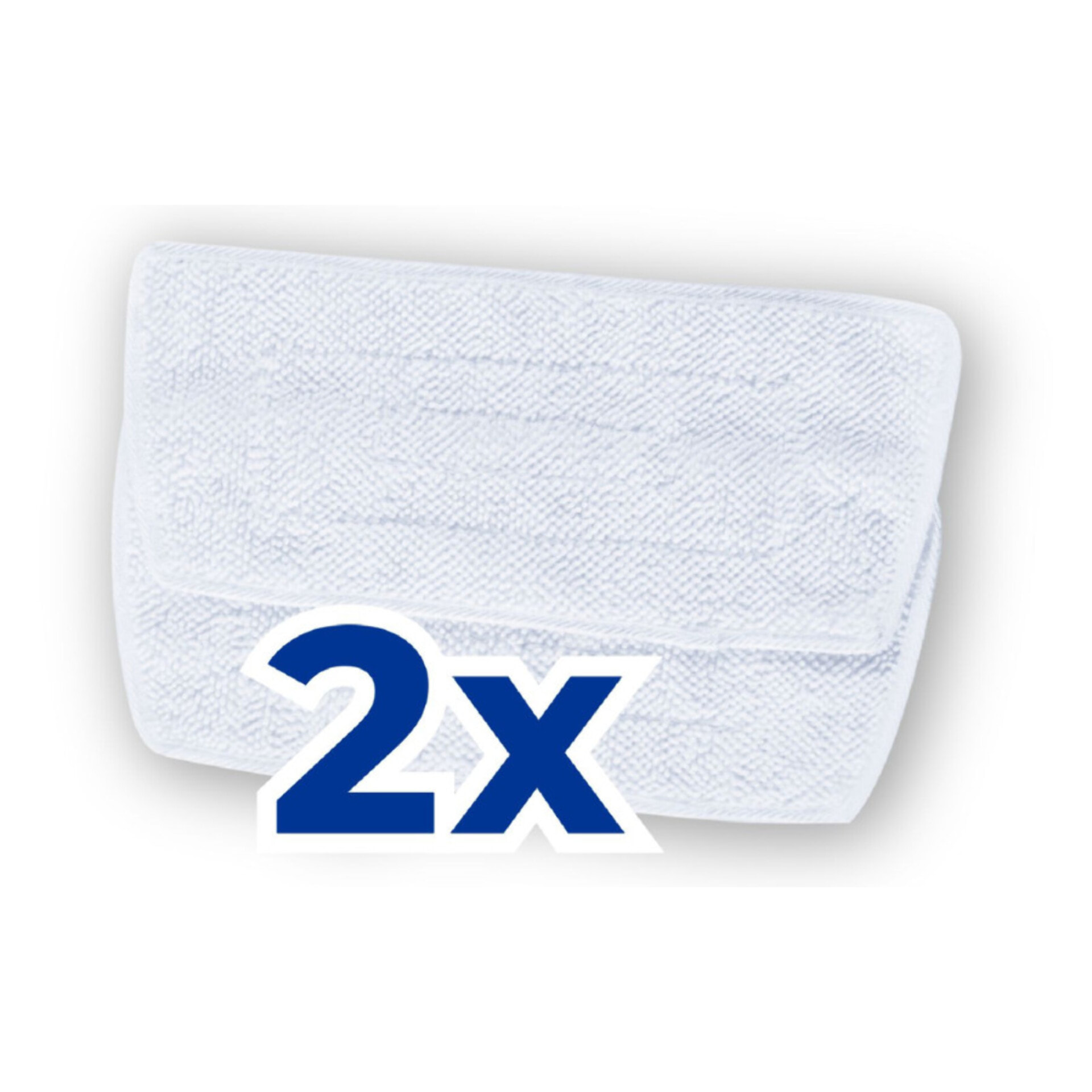 Vileda - 4 Recharge Steam XXL (2 packs de 2) - Microfibre officielle de rechange pour balai Vileda