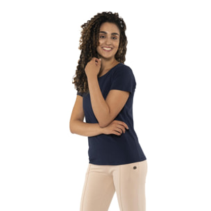 Camiseta de manga corta mujer "Nunca sin"