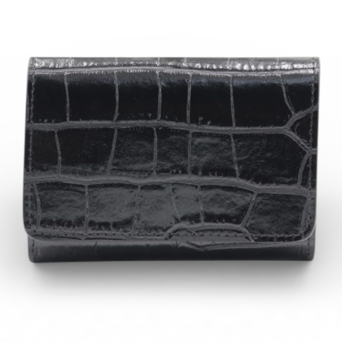 Cartera Cheval Firenze Cosmo Mini Croc Negro