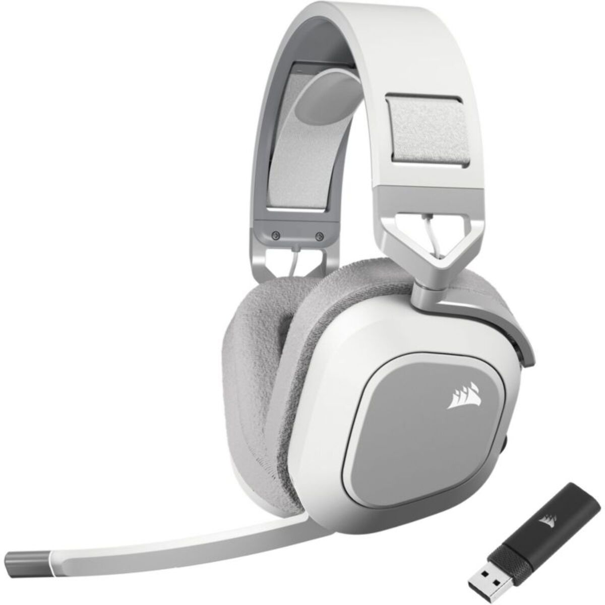 Casque gamer CORSAIR HS80 MAX Wireless blanc