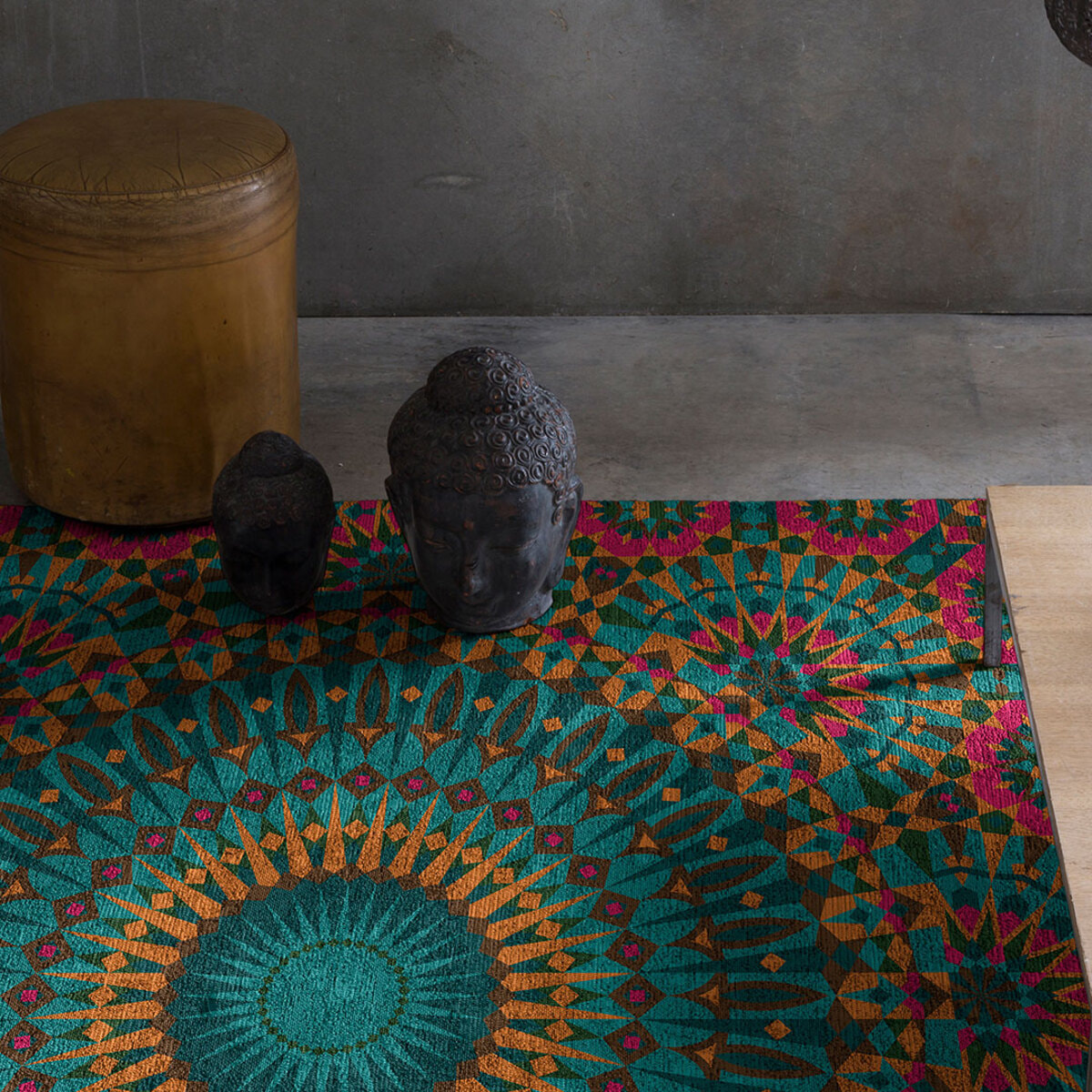 Alfombra decorativa TIGRIS multicolor. Varias medidas disponibles