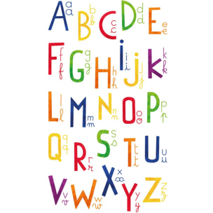 Papier peint alphabet sous toutes ses formes Intissé