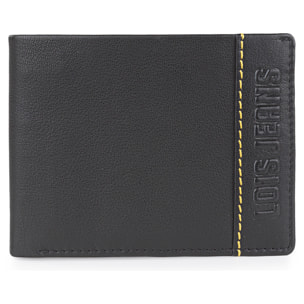 Cartera Hombre Piel Lois Slalok Negro