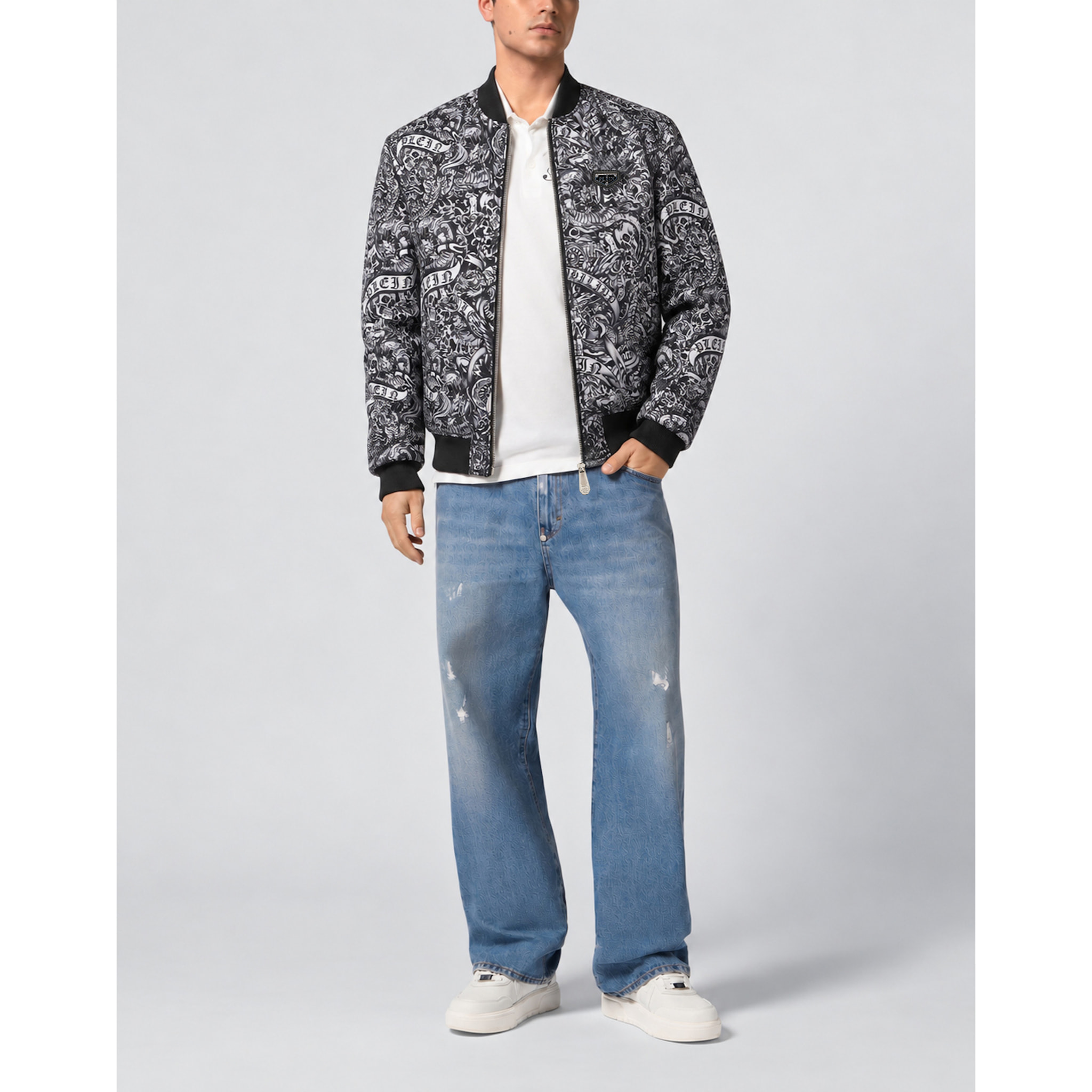 PHILIPP PLEIN Bomber TATTOO