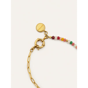 Pulsera Chic Amalia Acero Baño Oro