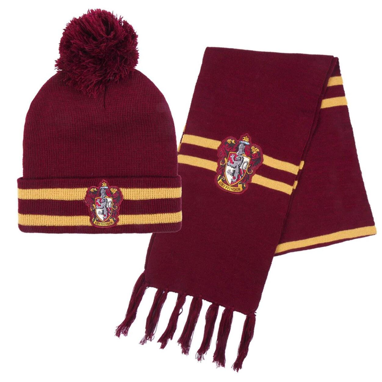 Set gorro y guantes infantil unisex "Griffindor Harry Potter"