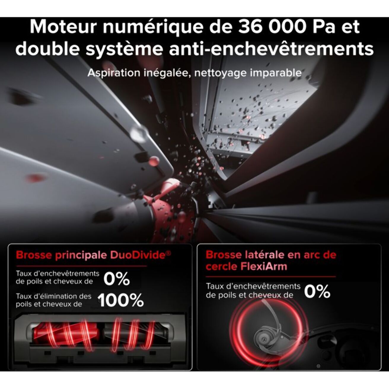 Robot Aspirateur Laveur ROBOROCK Saros 20X Black