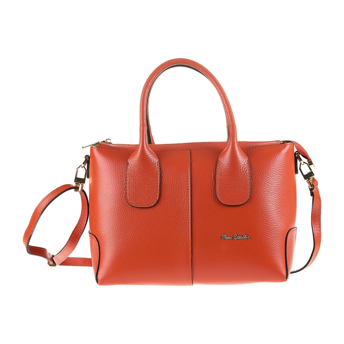 Borsa a mano da donna Made in Italy - Modello Silvana Elite - 100% pelle - 22.0 x 15.0 x 10.0 cm