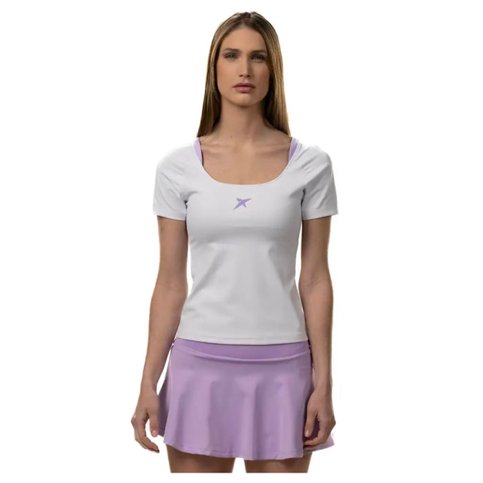 Camiseta de pádel mujer Amatista Drop Shot