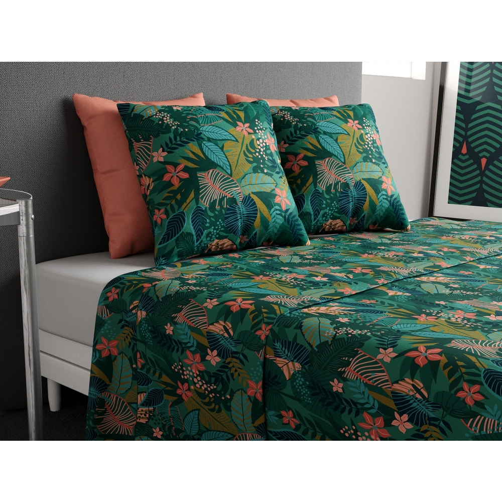 Parure de drap 4pcs Coton Zania