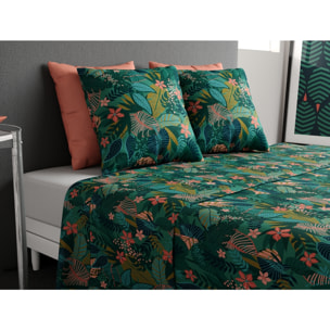 Parure de drap 4pcs Coton Zania