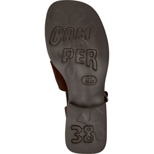 Sandalias - CAMPER Dana - Marron - Cuero de gamuza