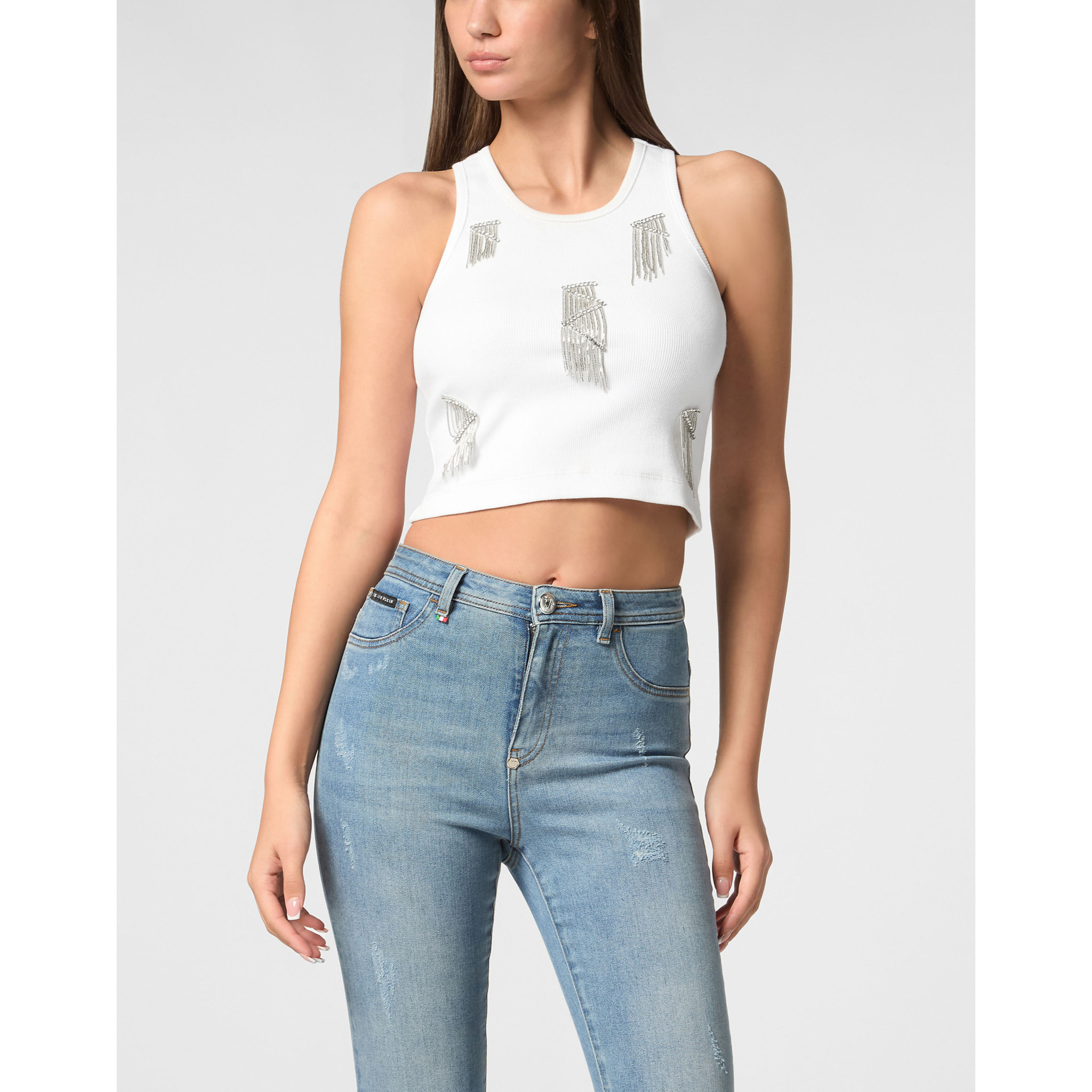 PHILIPP PLEIN Camiseta de tirantes