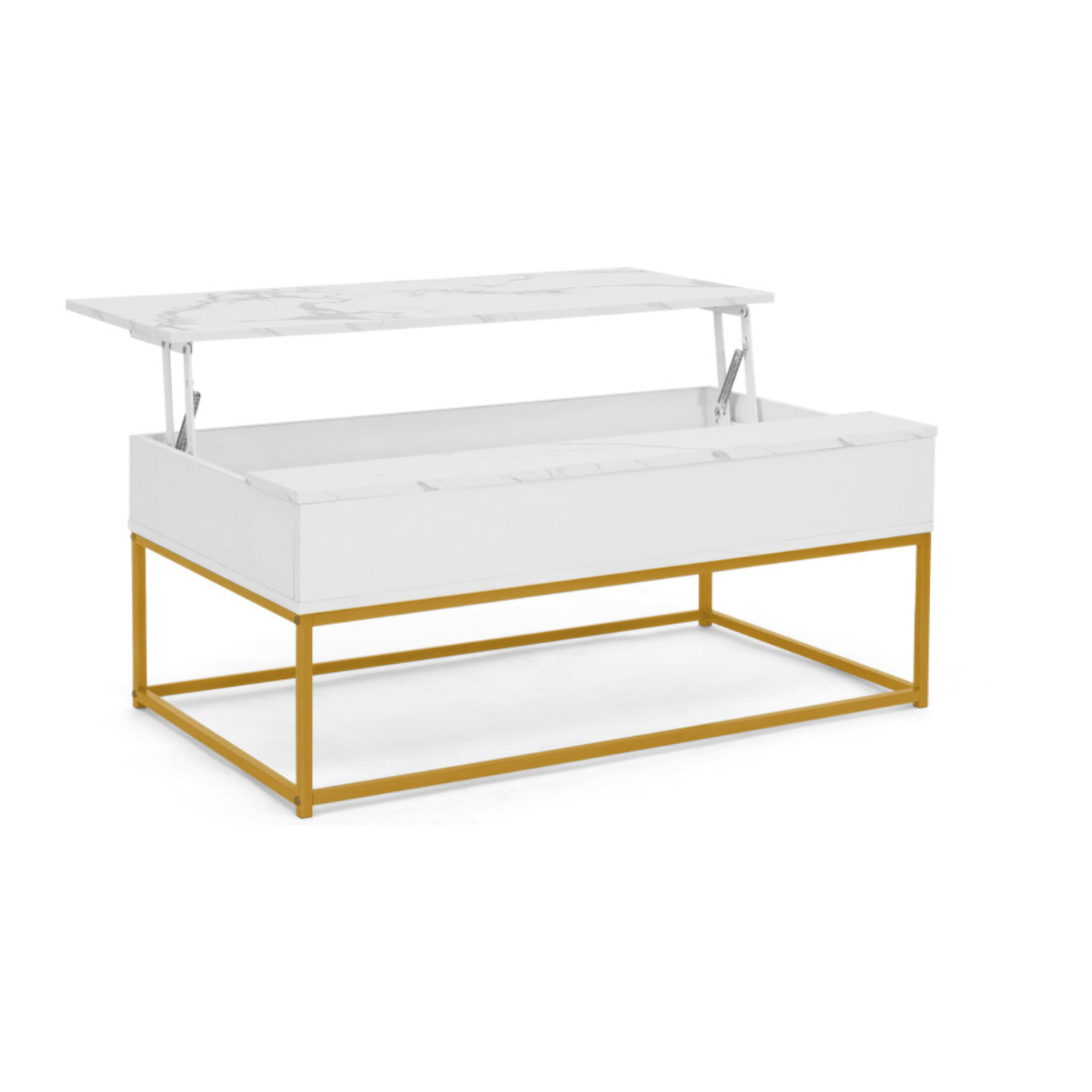 Table basse Glam avec plateau relevable