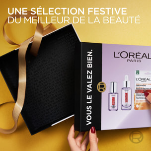 L’Oréal Paris Coffret Cadeau Soin Sérum Filler Anti-Rides + Sérum Yeux + Masque Eclat Visage
