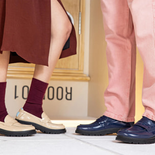 Zapatos 1902 NAPPA SHINNY CHAMPAGNE/BIRMINGHAM color Champagne