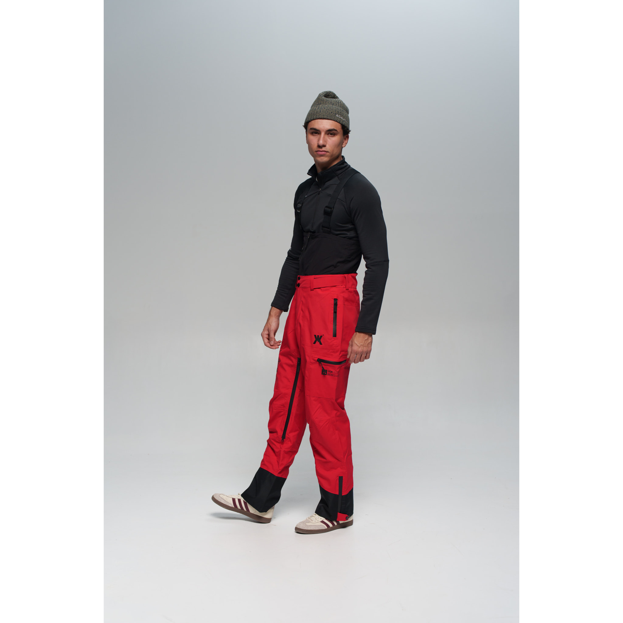 Pantaloni rossi AQUILO KUSTOM UOMO