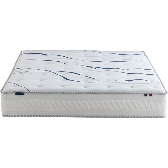 Matelas mousse NUVIA 21 cm Hyper Soft ActiveCell 4 cm fabrication française
