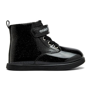 Botas de Niña Glitter en Negro