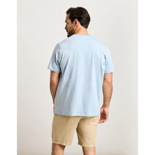 Camiseta Manga Corta Azul Celeste - Astro