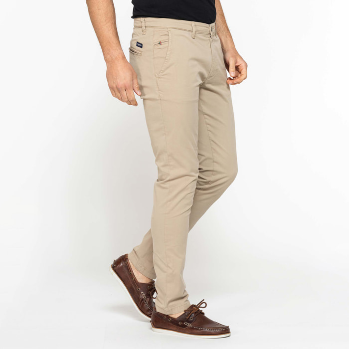 PANTALONE CHINO MOD. 617 IN GABARDINA ELASTICIZZATA