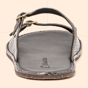 Sandalias N5684 SNAKE GREY/ BARE SANDALS color Grey